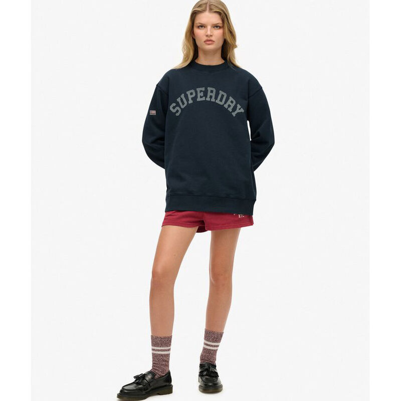 Superdry Athletic Essentials Slouchy Crew Sweatshirt image number 3